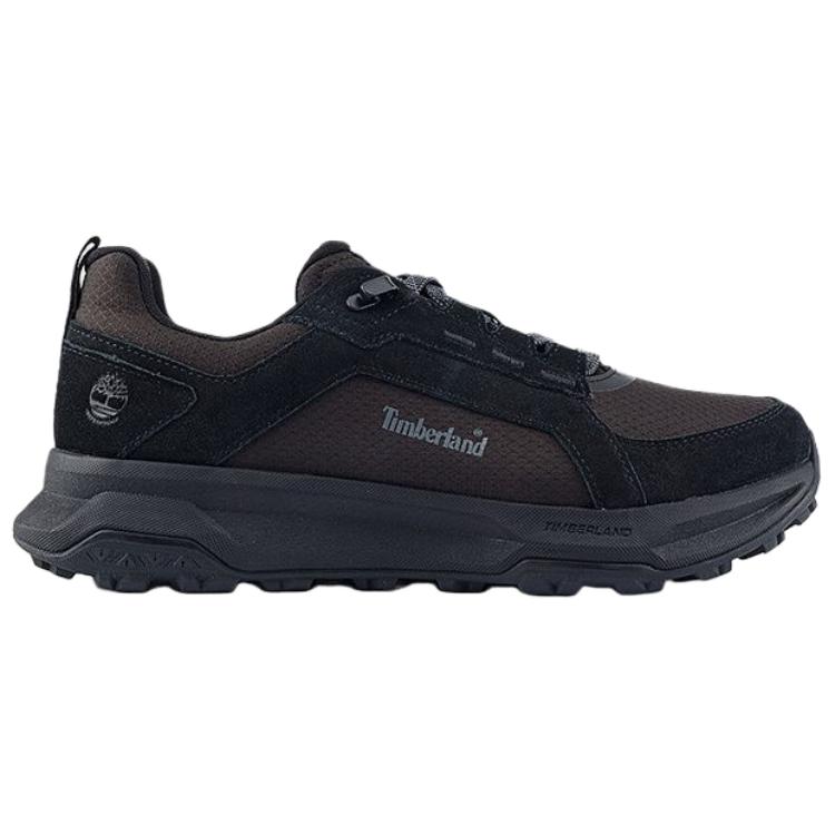 Timberland Motion Ledge Waterproof Hiking Shoe Black Dark Brown Men A6F2EEK4