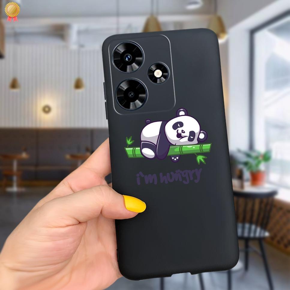 For Infinix Hot 30 Play 30i 4G Case Cute Astronaut Painted TPU Silicone Shockproof Cover For Infinix Hot 30 Play 30i Phone Case