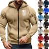 Kapuutsiga sporditreeningkostüüm Unisex jooksuriided pikkade varrukatega pullover Pusad Pusa