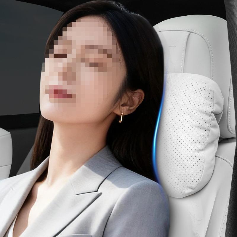 Car Interior Headrests Lumbar Cushion Cars Lumbar Support Sweat Absorbing and Breathable Sports Seat Fixed Headrest Automotive Decorative Accessories
