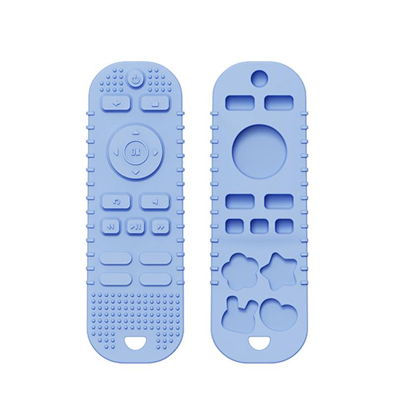 Non-Toxic Silicone Baby Teething Toys Bpa Free Tv Remote Control Shape Teething Toys Chew Relief Soothe Babies Gums For Babies Toddlers