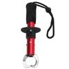 Fish Lip Gripper Stainless Steel Fish Grip Holder Fishing Tool with Wrist Strap Fishing Gear Accessories