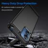 Carbon Fiber Texture TPU Case for Motorola Moto G04 G24 G14 G34 G54 G84 Protective Cover Shockproof Funda Coque