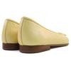 Pristine CHANEL pumps ballerina yellow leather Women 37 19S G02819 Used