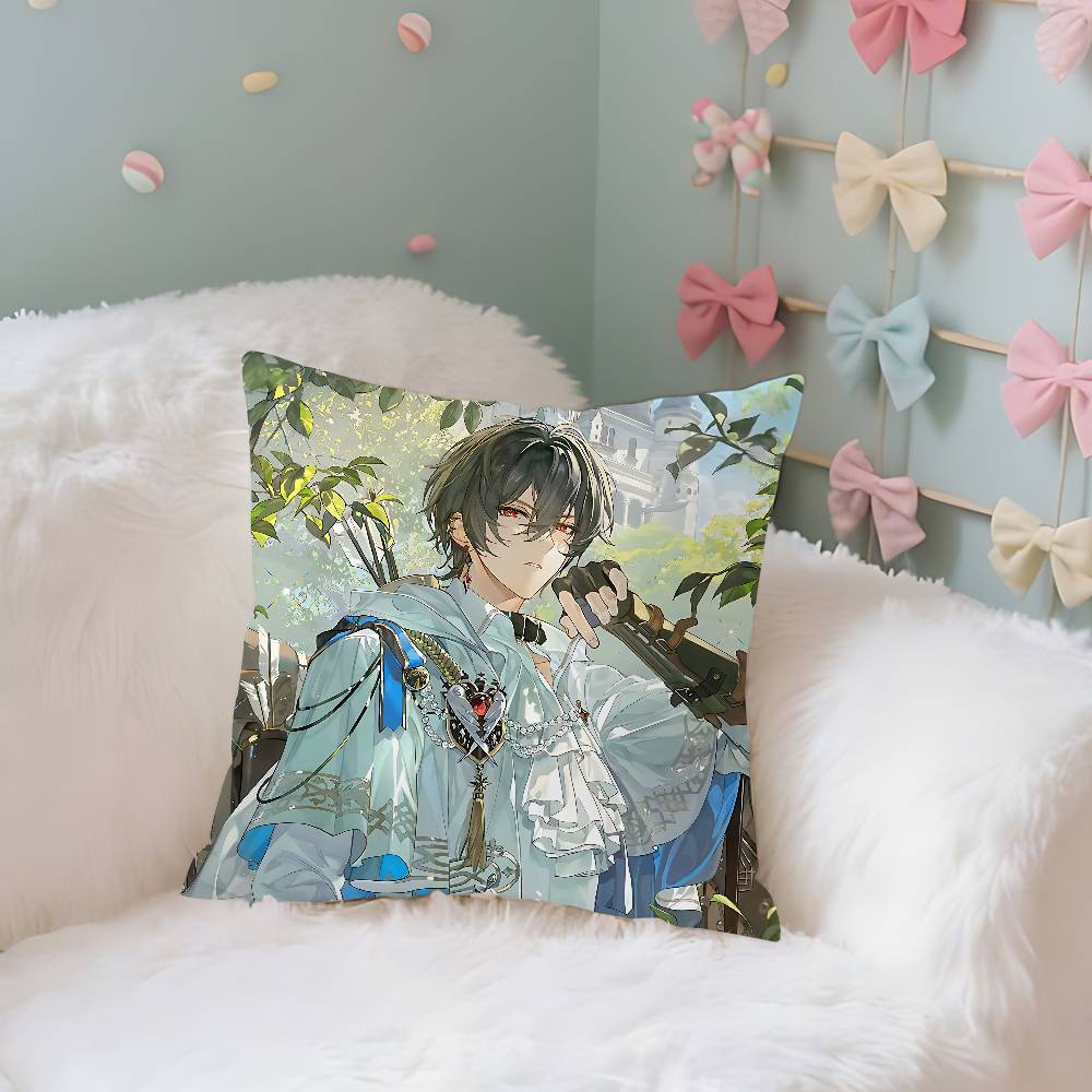 For All T-Time Game Pillow Case Throw Pillow Cover Nordic Vintage Style Cushion Covers Home Living Room Sofa Couch Seat