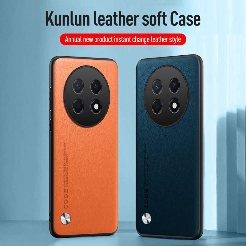 EUCAGR PU Leather Case For Huawei Enjoy 90 Pro Max Back Cover Silicone Shockproof Full Protection Phone Case For Enjoy 90 Plus