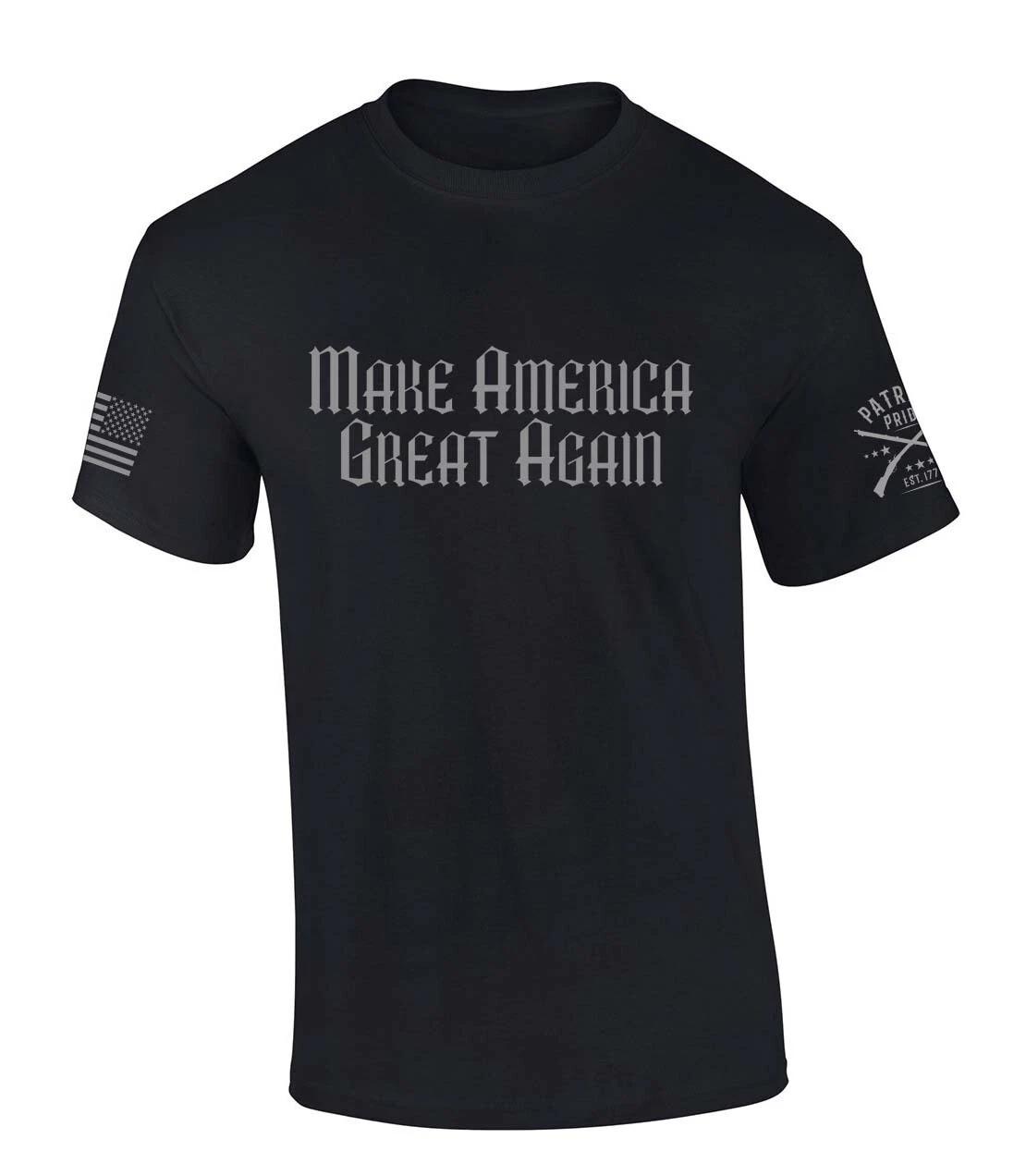 Trenz Shirt Company Trump TShirt Gothic Make America Great Again Short Sleeve S