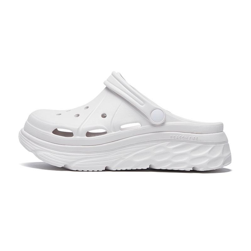 Women s Anti-Slip Half-Toe Sandals: Perforated, Thick-Soled, Soft Feel - New Summer 2025 Outdoor Wear.