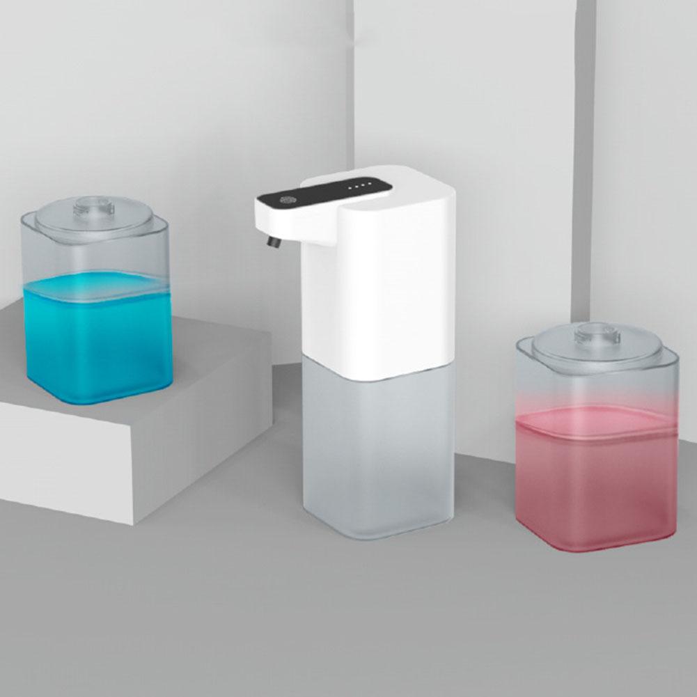 Automatische Vloeibare Zeepmachine Intelligent Opladen Universele Schuimende Dispenser Contactloze Sensor Waterdicht voor Hotel Wastafel