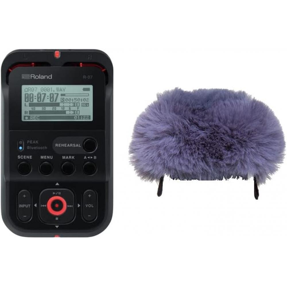 Roland UnbRanded High Resolution Audio RecoRdeR R 07 Bk  Black