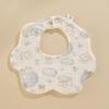 Soft Six-Layer Pure Cotton Baby Bib - Gauze Newborn Saliva Towel