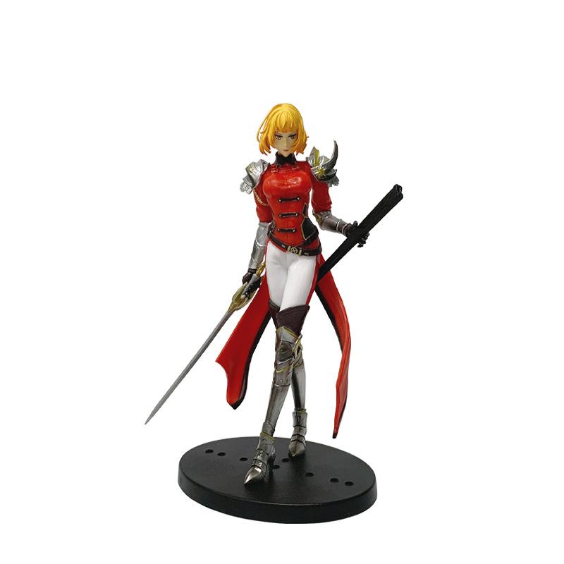 Solo Leveling Cha Hae-In Scarlet Waltz Dancer Anime Figure Collectible Desktop Decoration Statue Model For Anime Game Fans