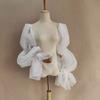 Elegant Puff Wedding Arm Sleeves Evening Dress Decor Fairy Sleeves Bride Detachable Sleeves  Show