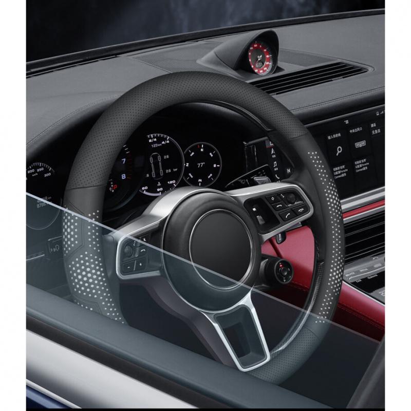 2025 Heiß Hochwertiges Leder Ultradünne Auto Ultradünne Lenkradabdeckung Für Mazda 2 3 CX5 CX30 CX8 Mazda2 6 5 CX9 BT50 Auto S