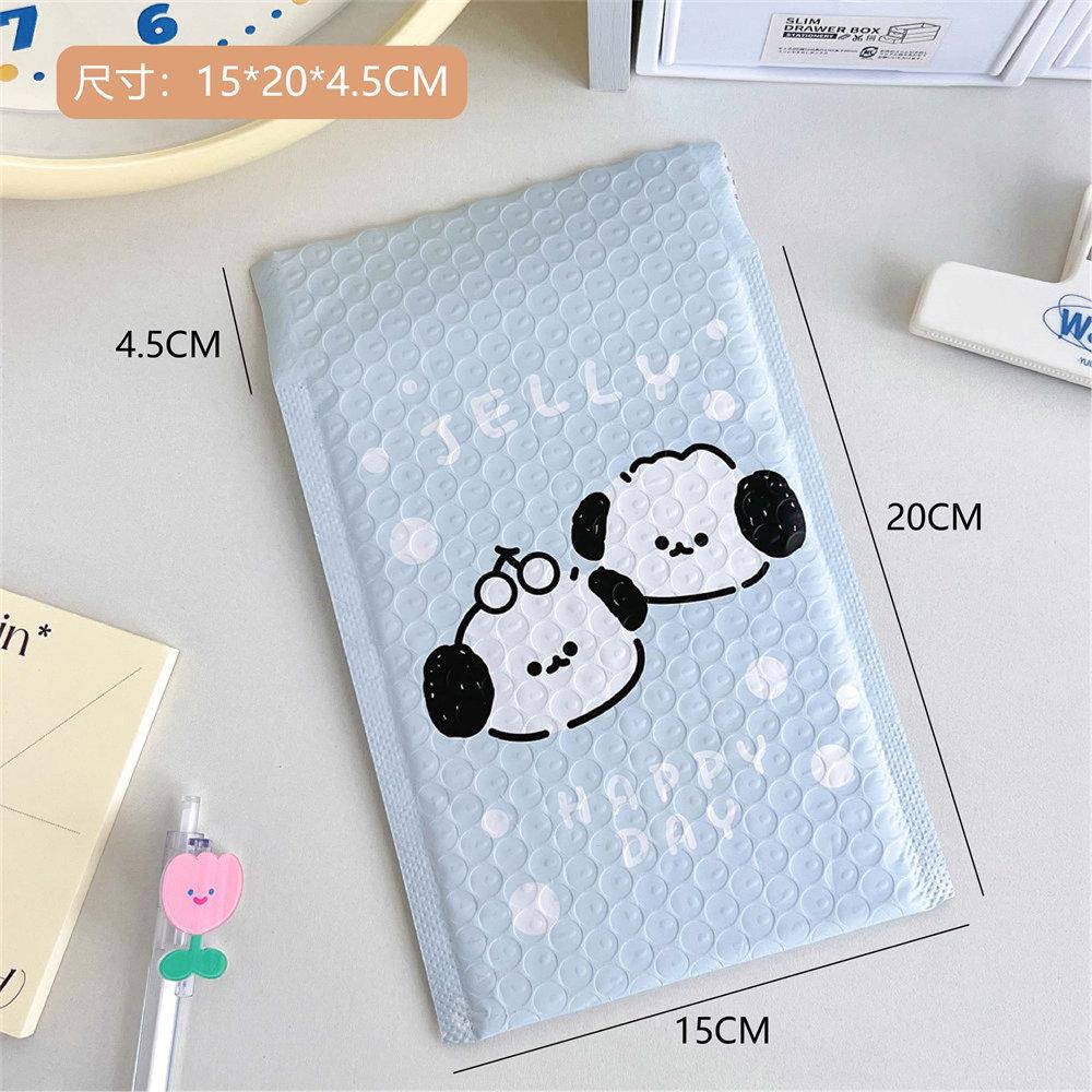 20 шт./пакет Милый Мультяшный Собака Пузырчатый Пакет, Упаковочный Экспресс-Пакет Цветной Пенопластовый Пакет Ударопрочная Пленка Пузырчатый Конверт