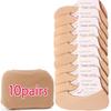 20/40/60pcs Transparent Invisible Socks Women Summer Thin Boat Socks Non-slip High Heels Slippers Seamless Ice Silk Ankle Sox