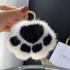 Stuffed Animal Cat's Paw Stuffed Keyring Love Plush Cat's Paw Pendant  Bag Ornaments