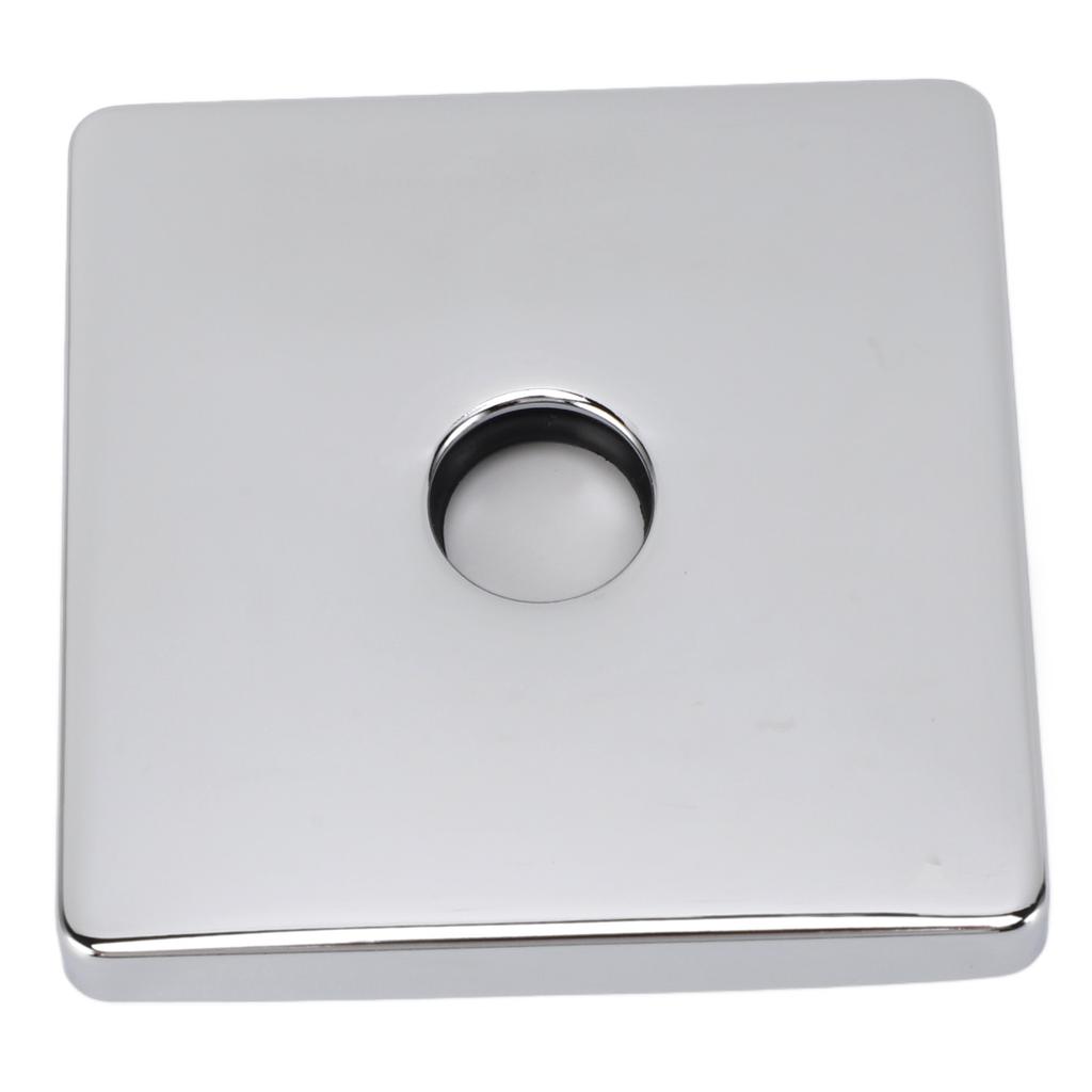 Square Shower Arm Cover Plate Universal Decorative Extra Large Stainless Steel Shower Arm Flange for Bathroom