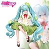 Anime Beautiful Girl Hatsune Miku Flower Fairy-Four-Leaf Clover PVC Animation Peripheral Desktop Decor Cute Ornaments Model Toys