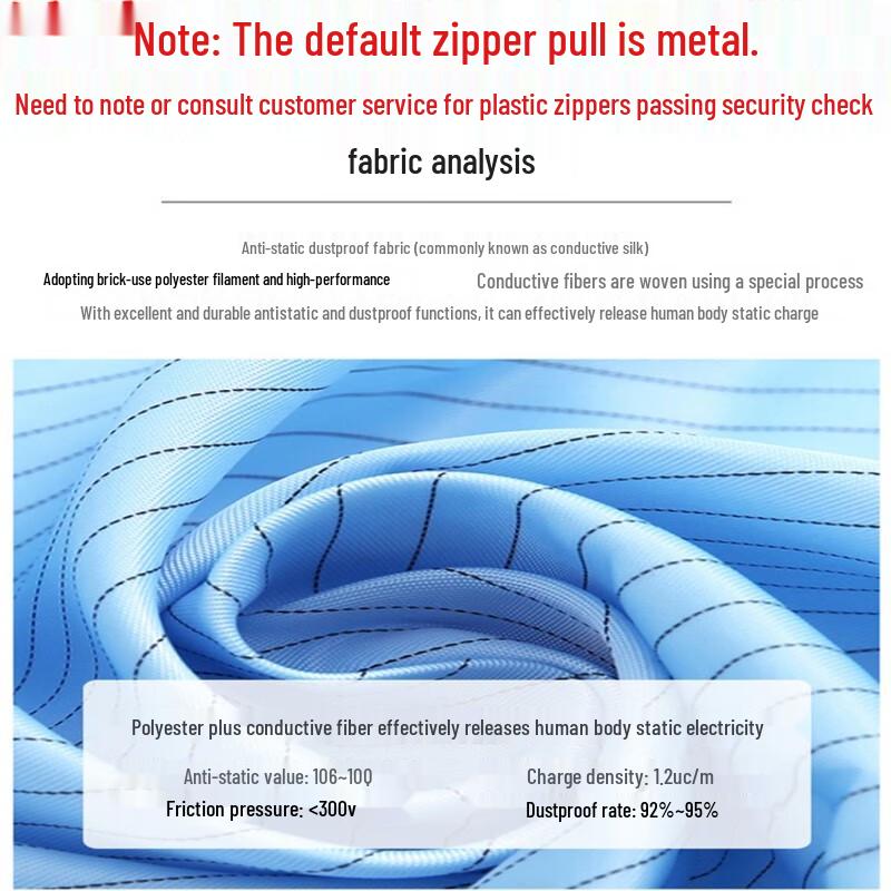 Ally Støvfri Antistatisk Heldragt
