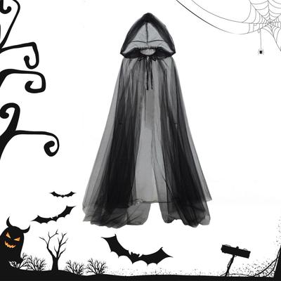 Hooded Cloak Costume Spooky Hooded Robe Cloak For Cosplay Halloween Cosplay Costume For Masquerade Balls Photography Party Fancy