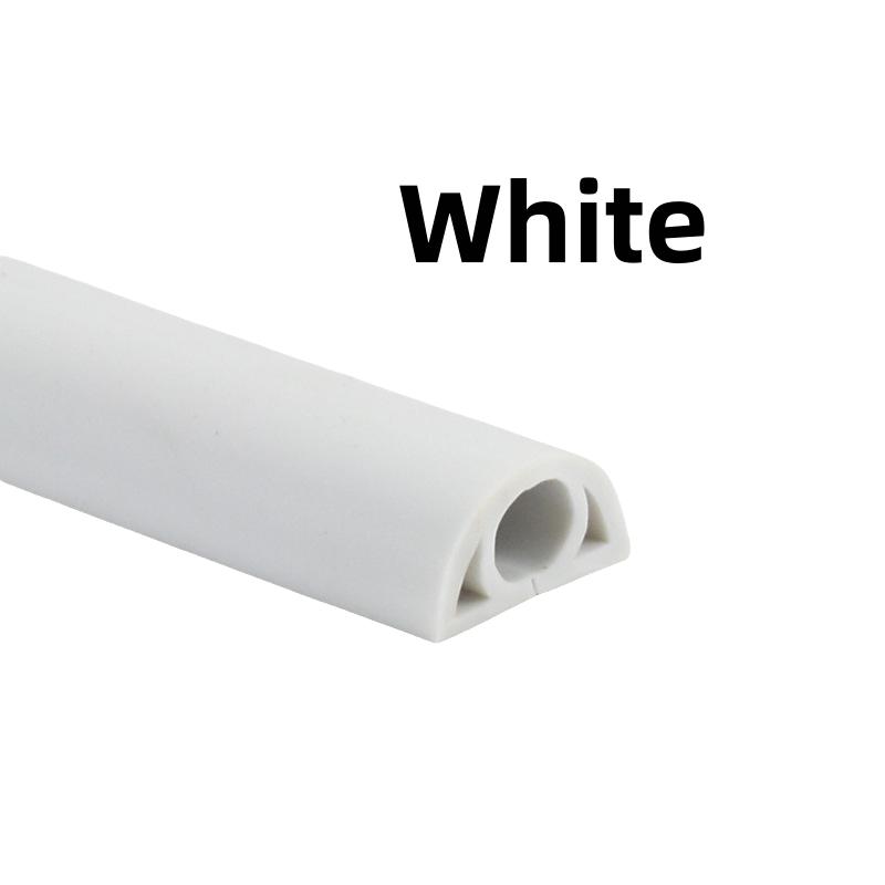 1pc  PVC Floor Cord Cover Self-Adhesive Anti-extrusion Anti-extrusion Extension Wiring Duct Protector Power Cable Protector