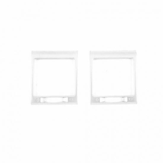 Matte Silver Air Outlet Vent Console L&R For Benz G-Class 2004-2018 Cover Trim