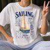 Funny Sailing Shirt - Retro Sports & Fitness Gift - Sarcastic Sailing Clothing