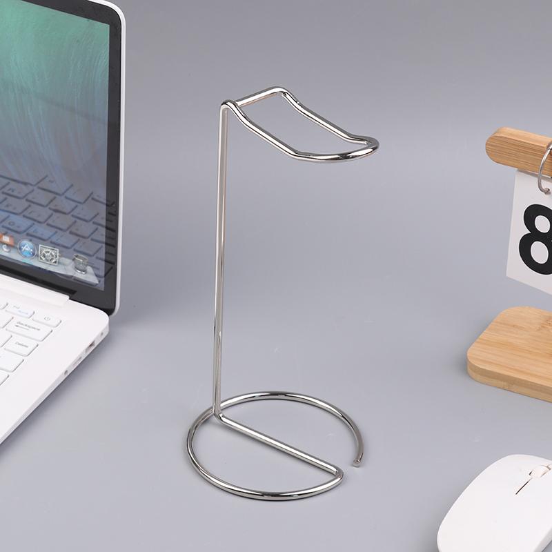 

Металлическая подставка для наушников Iron Line Серебристая Металлическая подставка Стойка для гарнитуры Держатель для беспроводных наушников Bluetooth Подставка Держатель для геймерской гарнитуры серебряный