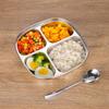 Xihe 304 Stainless Steel Divided Meal Tray Set
