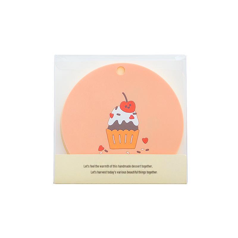 

Персонализированная мультяшная подставка под горячее с защитой от ожогов - Жаростойкая мягкая резиновая прихватка для кастрюль и персонализированная подставка под миску