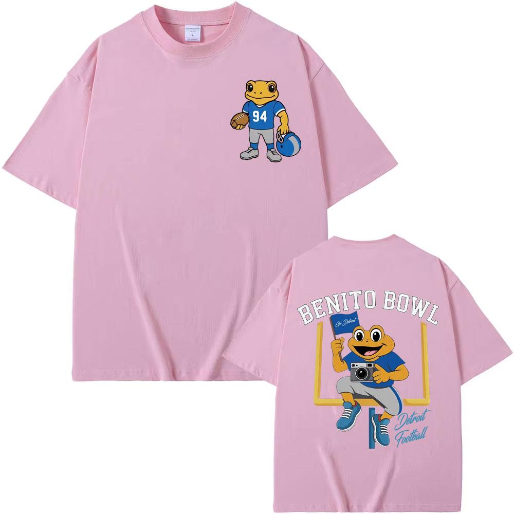 Rapper Bad Bunny Bowl Y2k 2026 Tour T-shirt Benito Bowl Clothing T Shirts Men's Women Harajuku Oversized Vintage Classic T Shirt
