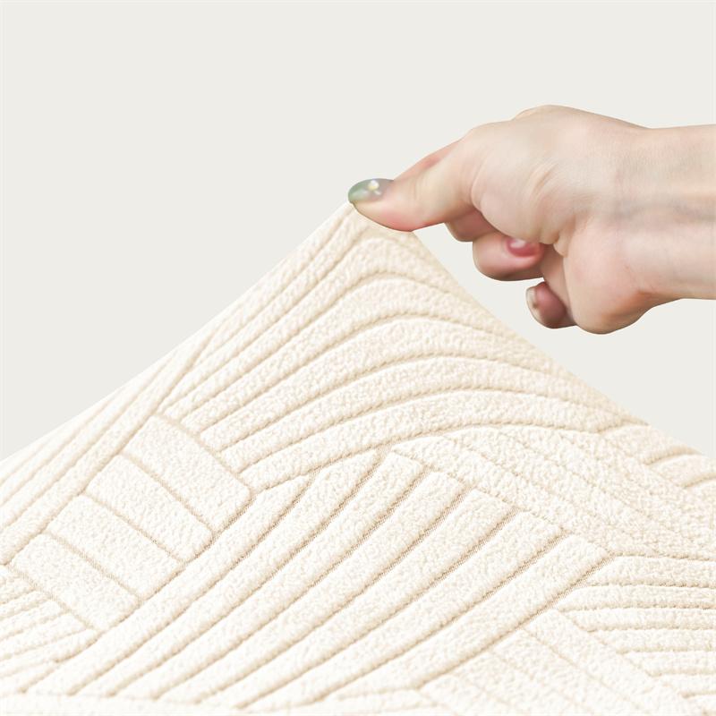 1PC Geometry Jacquard Dining Chair Covers Stretch Home Decor Chair Slipcover All Inclusive Seat Protector Case for Home Wedding