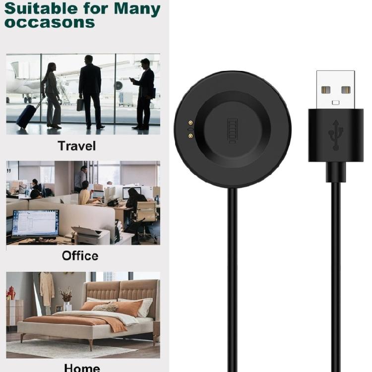 Schnelllade-Magnet-USB-Kabel Kein Verdrehen 1 m Länge Smartwatch Magnetisches Ladekabel Einfach zu bedienen für iTECH 2/3