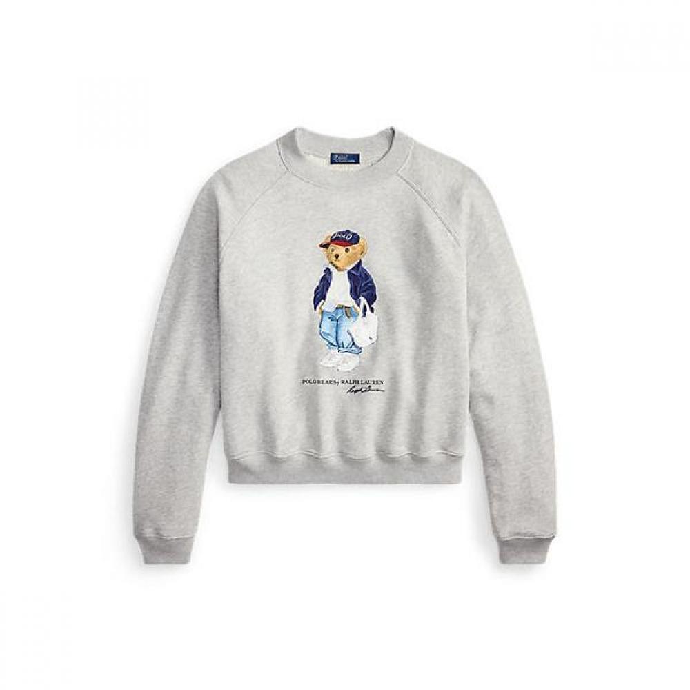 Polo Ralph Lauren Women S Fleece Crewneck Polo Bear Lightweight Wmpokninfb21000020