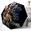 Rebellion Unity Chaos Folding umbrella 8 paraphenoid bones Portable Umbrella travel light