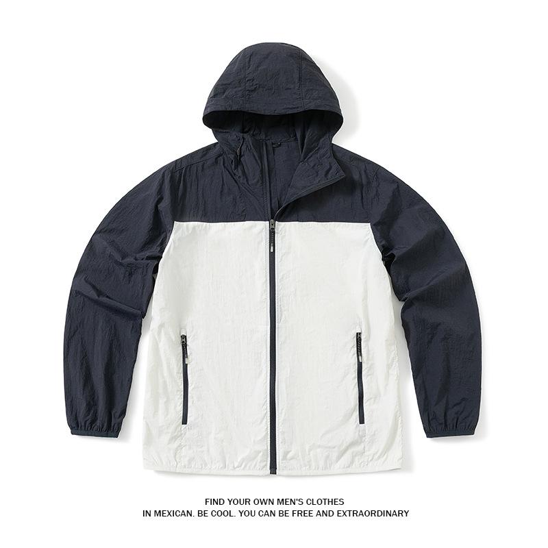 Lightweight Breathable Sun Protection Jacket - Summer Thin Hooded Outdoor Travel Wear for Couples