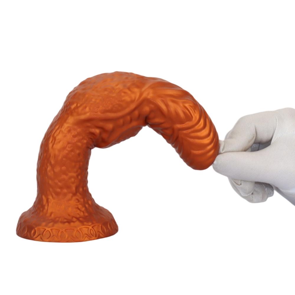 Extra Large Alien Foreskin Silicone Dildo & Anal Plug Masturbator
