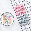 7-fach unterschiedliche Meeresfisch-Silikonform Seepferdchen Kugelfisch Form Fondant Süßigkeiten Schokoladenform Tierische Kuchen Dekoration