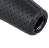 BMW E34 E36 E38 E39 E46 E60 E61 E87 E90 X3 X5 Shift Knob, Black Perforated Leather, 5-Speed