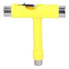 Skate Tool MultiFunction Portable Skateboard TType Hex Key Kit Fastener Hardware Yellow