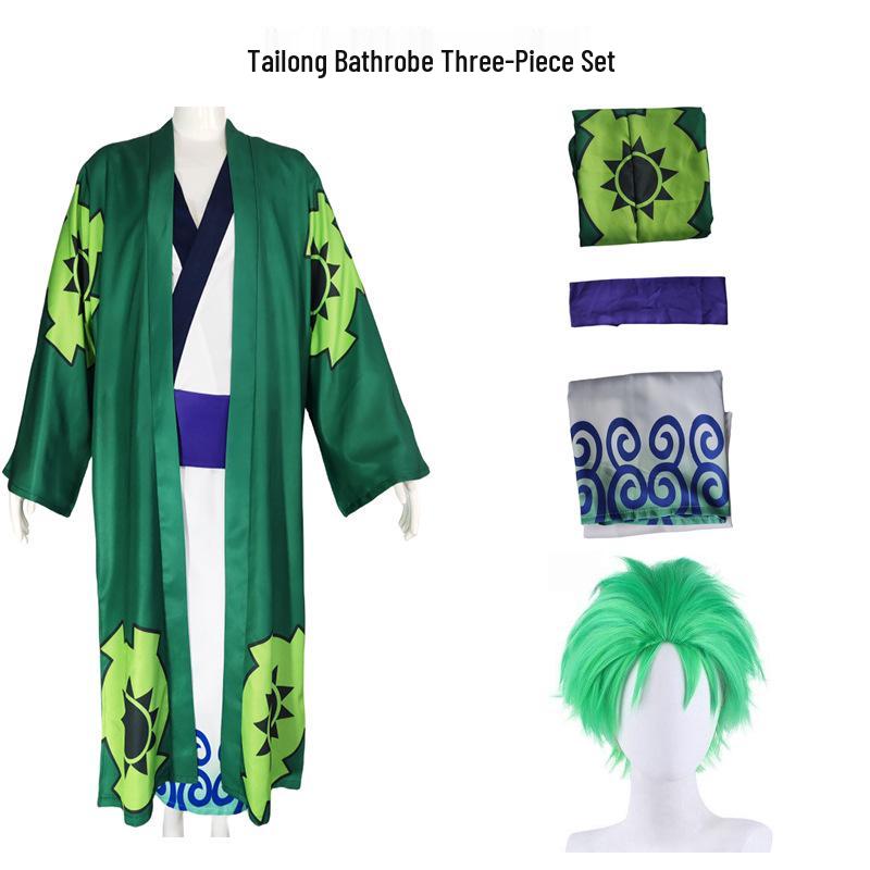 One Piece Zoro Juro Yukata Kimono Cosplay Costume