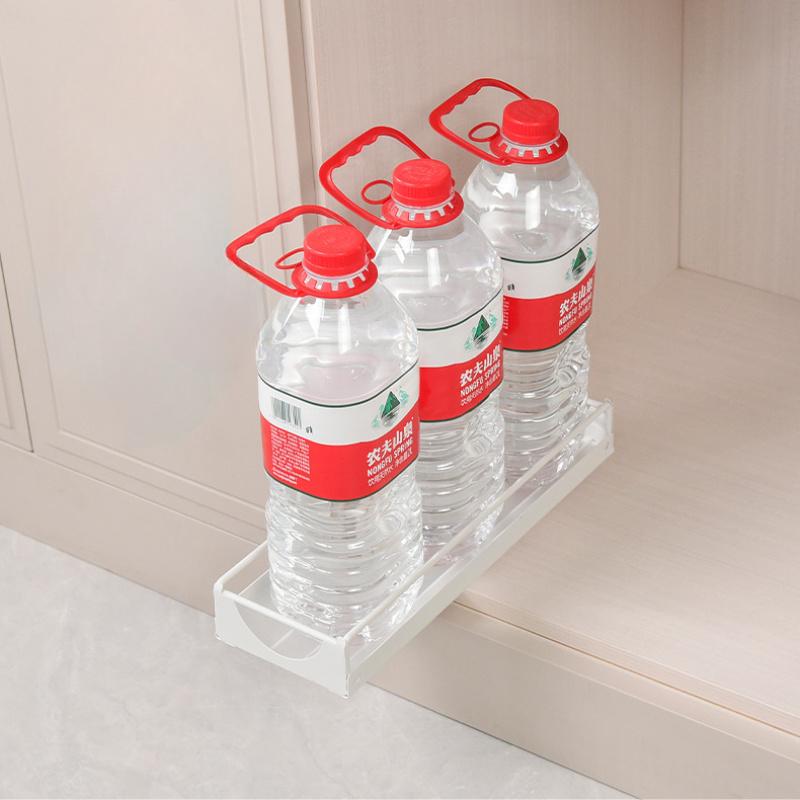 1 Stück Schubladenregal ohne Lochung für Küchenschränke, Regal-Organizer unter der Spüle, Snackregal für den Haushalt, Schubladen-Clip-Regal