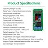T2101 DC 12V Programmable Timer Controller - Dual-Mode Single-Channel Delay Relay Module with Direct Output