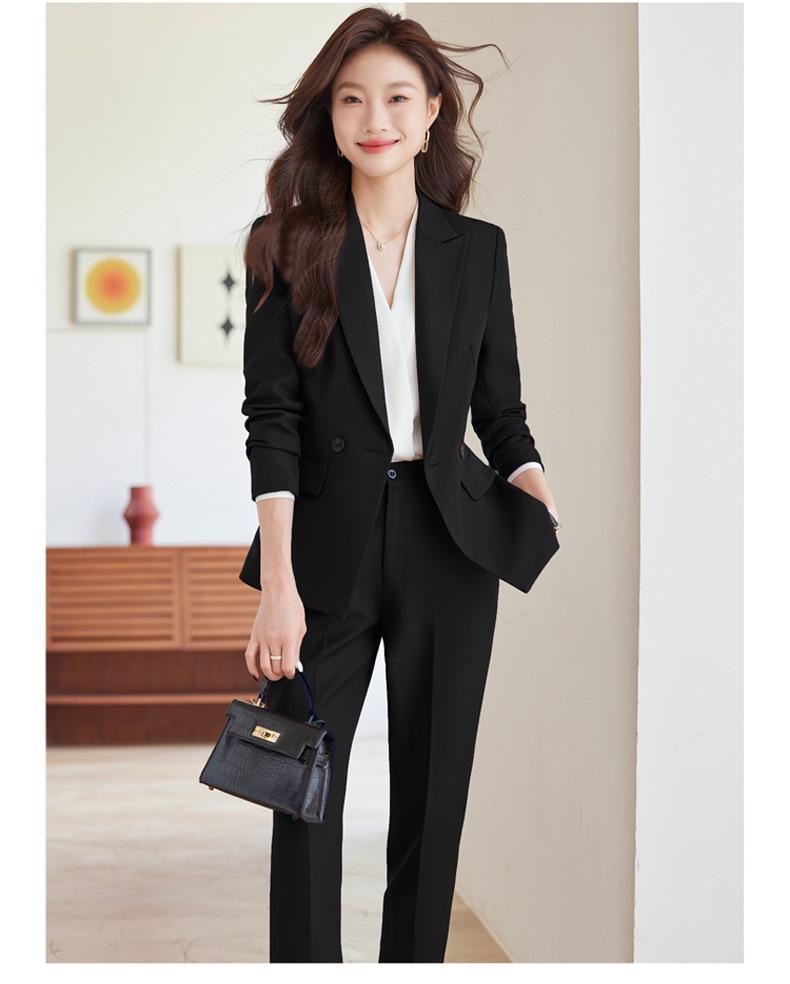 2024 Autumn/Winter Women's Versatile Professional Suit Set with Blazer