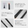 MSQ Makeup Eyeliner Eyebrow Makeup Brush Makeup Easy to Apply Brushes, 2-Pack, Brush, Brush, Set, Tools, Ultra-Fine Blade, Angled, Soft,