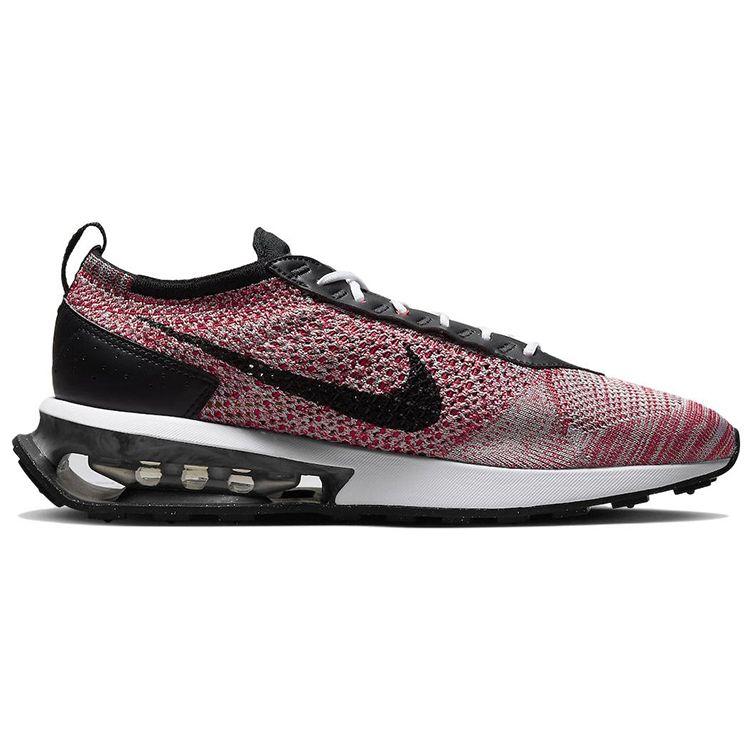 Nike Air Max Flyknit Racer University Red Men Sneakers Black Wolf-Grey White FD2764-600
