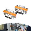 Portable 8 Pin Male To Male VGA RS232 Adapter For 0 Modem Serialed Connection With Stable Signal