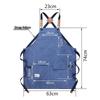 Thick Canvas Multi-Pocket Tool Apron with Custom Logo for Auto Repair & Woodworking