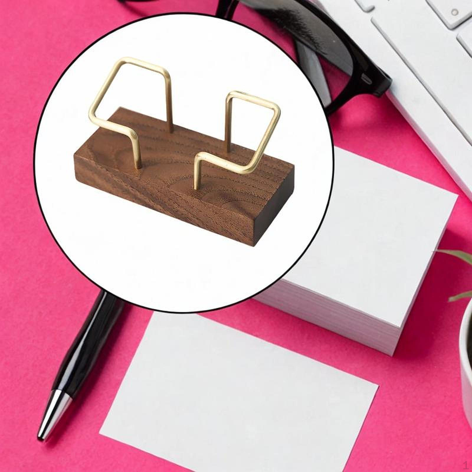 

Универсальная настольная подставка 11x5 см для подставки, латунная рамка, аксессуары